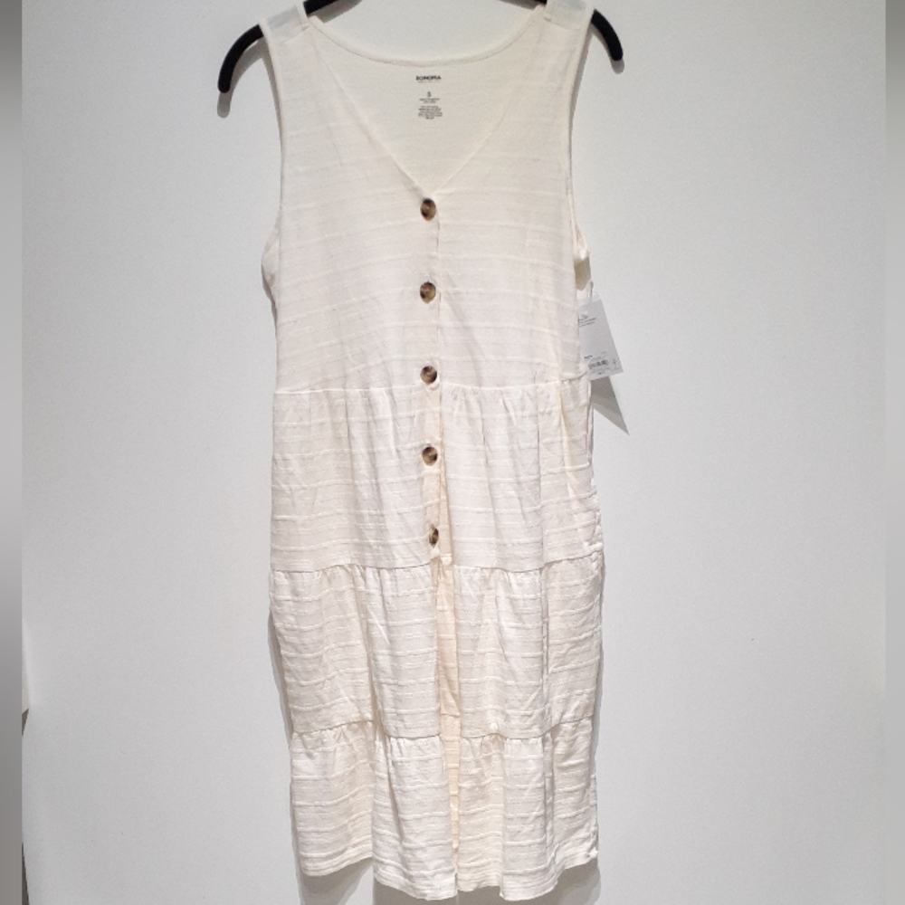 Khols Sonoma Cream Dress